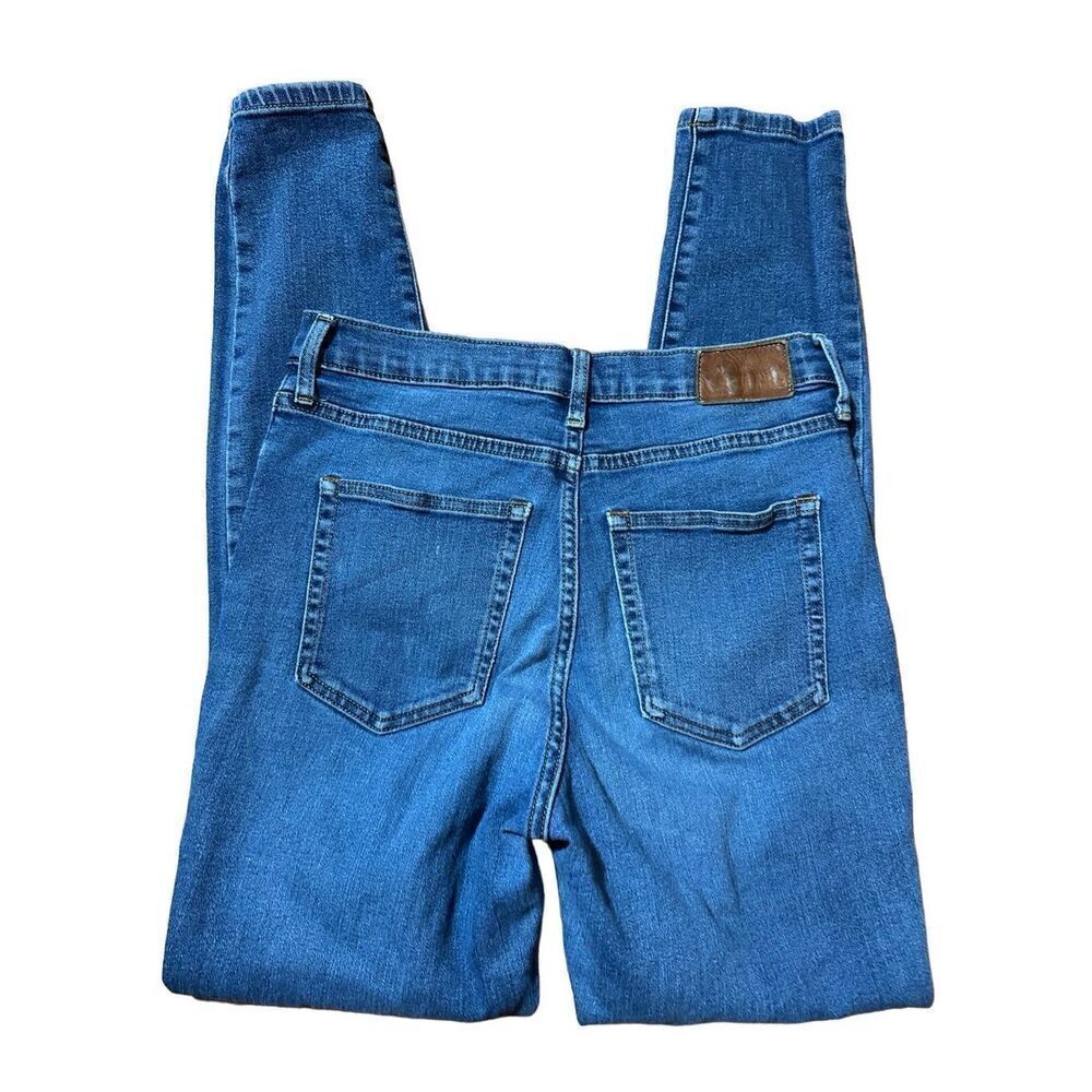 Everlane High Rise Clean Front Skinny Jean Sz 29 regular vintage blue wash - Picture 9 of 10